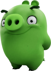 Angry Eyebrows Png - Ross Png Pig Angry Birds 2739029 Angry Birds Movie Piggy