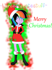 Merry Christmas By Noreencreatesstuff - Christmas Party Fictional Character Png