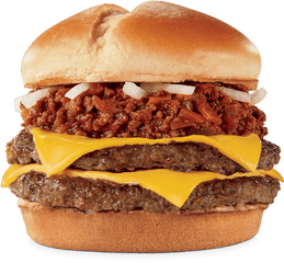 Jack In The Box - Jack In The Box Chili Cheese Burger Png