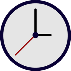 Clock Clipart 8pm - Wall Clock Png