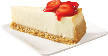 Download Cheese Cake Png Graphic Black - Strawberry Cheesecake Slice Png