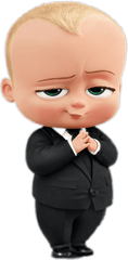 Infant Big Boss Baby Formula The Film - Poderoso Chefinho Para Imprimir Png