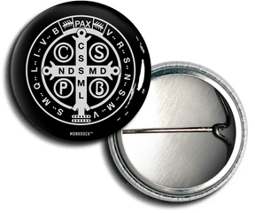 Download St Benedict Medal Holy Cross - St Benedicts Medallion Sticker Png