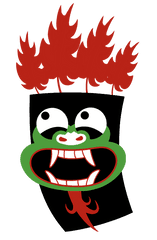 Aku Samurai Jack Crash Bandicoot - Aku Aku Png