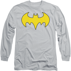 Bat Girl Logo Long Sleeve T - T Shirt Airbus A380 Png