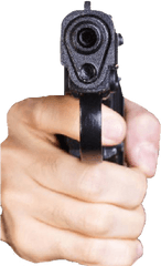 Download Free Png Padlock - Front Facing Gun Png