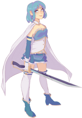 A Transparent - Madoka Magica Sayaka Transparent Png