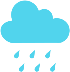 Rain Cloud Nature Icon Transparent Png U0026 Svg Vector - Rain Cloud