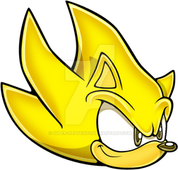 Hedgehog Clipart Head Picture - Sonic The Hedgehog Yellow Head Png