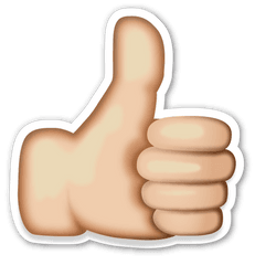 Emoticon Like Signal Emoji Button Thumb - Free PNG