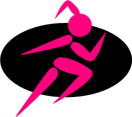 Running Shoes Clipart - Runner Girl Clipart Png