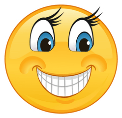 Crazy Smiling Emoji Sticker - Emoji Crazy Smile Clipart Png