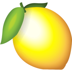 Lemon Emoji Icon Download Free - Free PNG