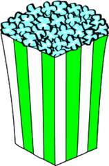 Popcorn Clipart Png - Drawing Of Popcorn Bag