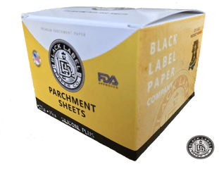 Parchment Paper Sheets Bleached - Black Label Png