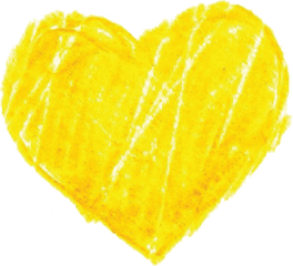 Download Yellow Heart Png Pic