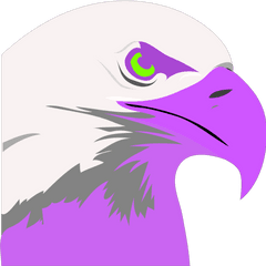 Purple Eagle Scribble Png Svg Clip Art For Web - Download Ateneo Blue Eagles Logo