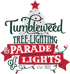 Tumbleweed Tree Lighting Ceremony City Of Chandler - Christmas Tree Lighting Logo Png