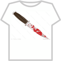 Bloody Knife Sale - Roblox Roblox Shirt Murder Mystery Png