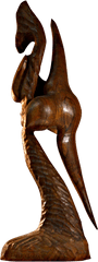 Wood Sculpture By Arthur Lutenbacher - Wooden Sculpture Transparent Png