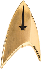 Download Hd Star Trek Badge Png - Insignia Star Trek