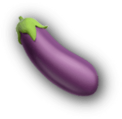 Eggplant Overlay Emojioverlay Kinky Png Transparent Background