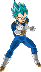 Download Hd Ssj Vegeta Png Image Black And White Library - Vegeta Ssj Blue