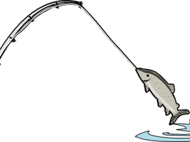 Pole Fishing Fish PNG Download Free