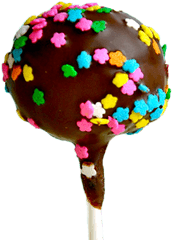 Sugar Bliss - Cake Pop Transparent Back Real Png