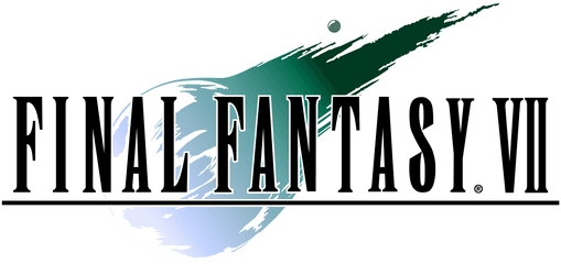 Ffvii Logo With White People Keep Using Logos Without - Final Fantasy 7 Logo Png