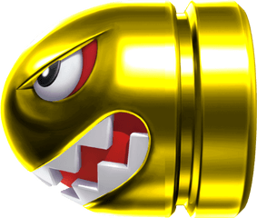 Adventures Across Dimensions Wiki - Golden Bullet Bill Mario Png