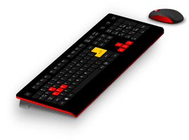 Gaming Electronic Keyboard PNG Image High Quality