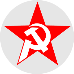 This Free Icons Png Design Of Hammer And Sickle In Full - Sickle And Hammer In Circle