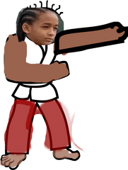 Karate Kid For Rhythm Heaven Rhythmheaven - Rhythm Heaven Karate Joe Gif Png