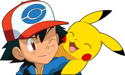 Pikachu Smiling Pokemon Transparent Png - Pokemon Ash Y Pikachu