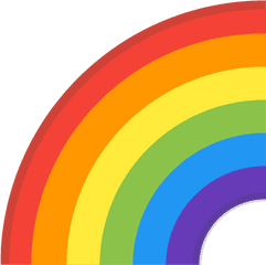 Rainbow Icon - Rainbow Emoji Png