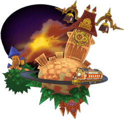 Kingdom Hearts - Kingdom Hearts 2 Twilight Town Png