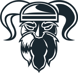 Free Minnesota Vikings Logo Black And - Viking Png