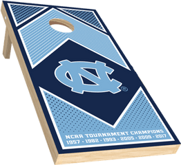 Unc Tar Heels 2x4 Cornhole Board Set - Cornhole Png