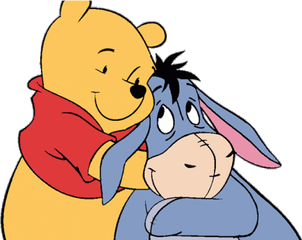 Winnie The Pooh Clipart Hugging - Winniethepooh Png Clipart Hug