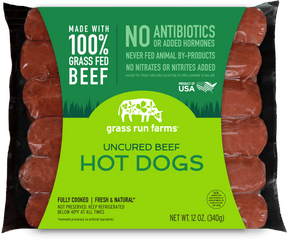 Download 100 Grass Fed Uncured Beef Hot Dogs - Sujuk Hd Grass Fed Png