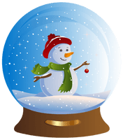 Snowman Claus Ornament Snow Christmas Santa Globes - Free PNG