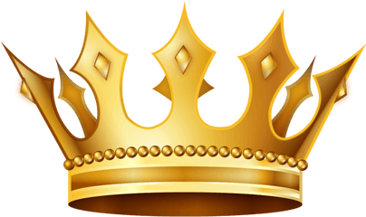 Crown Clipart Picture - Transparent Background Gold Crown Png