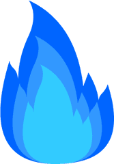 Blue Fire Png Transparent - Animated Blue Fire Transparent