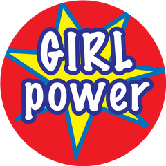 Girl Power Button - Girl Power Png