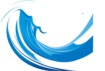 Free Wave Clip Art Png Download - Blue Wave Vector Art