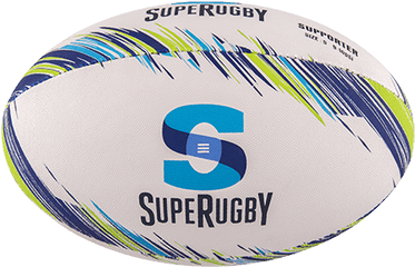 Supporter Super Rugby Size 5 Panel - Super Rugby 2020 Fixtures Download Png