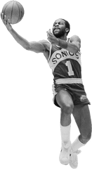 Seattle Supersonics The Spokesman - Review Supersonics Black And White Png