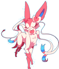 Moviie - Transparent Pokemon Sylveon Gif Png