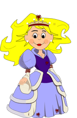 Princes Dress Blond - Free Vector Graphic On Pixabay Queen Clipart Transparent Background Png